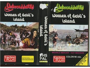 V.115 WOMEN OF DEVIL'S ISLAND (VHS)
