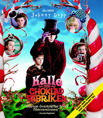 Kalle Och Chokladfabriken (Blu-ray)