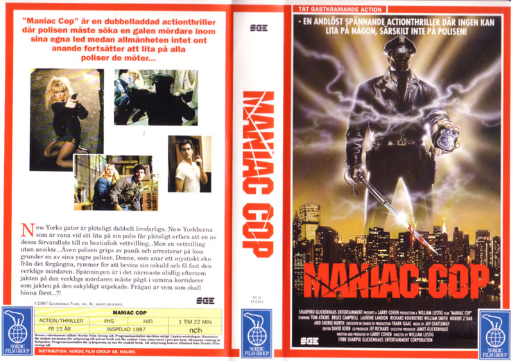 111311 MANIAC COP (VHS)