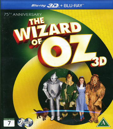 Wizard of Oz (3D + Blu-ray) beg