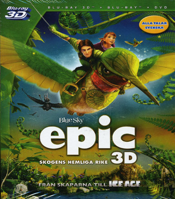 Epic - Skogens Hemliga Rike (3D + Blu-ray) beg