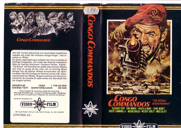 505 Congo Commandos (VHS)