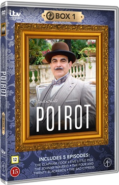 Poirot Box 1, 2009 (beg dvd)