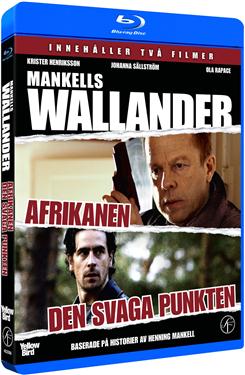 Wallander - Afrikanen + Den svaga punkten (beg blu-ray)