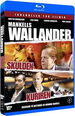 Wallander - Skulden + Kuriren (beg blu-ray)