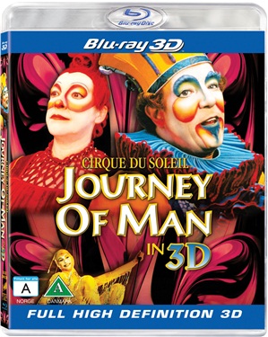 Cirque du Soleil: Journey of Man (3D)blu-ray