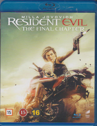 Resident Evil - The Final Chapter (Blu-Ray)beg hyr
