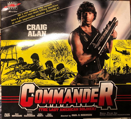 COMMANDER - THE LAST AMERICAN SOLDIER - REKLAM