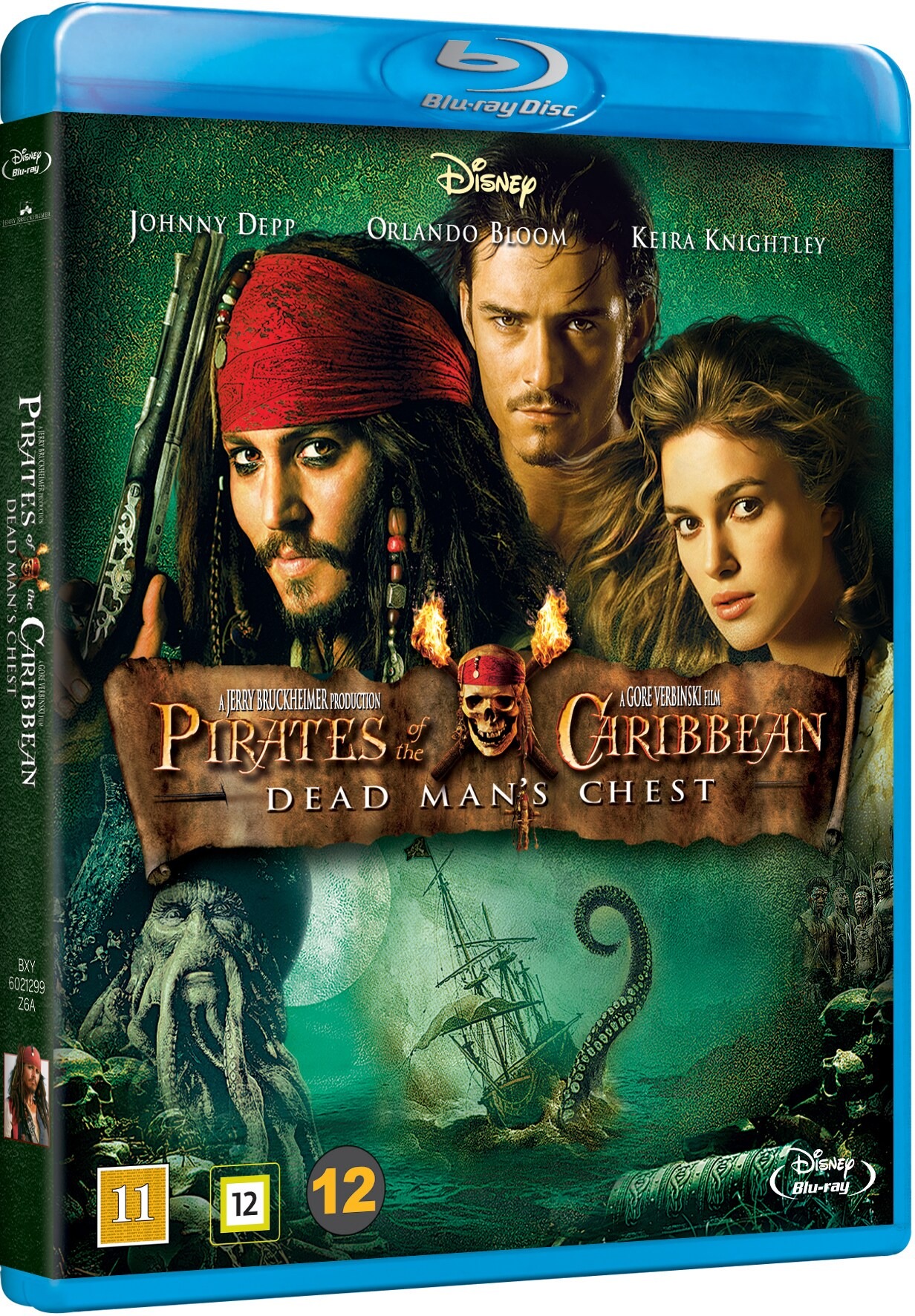 Pirates of the Caribbean - Död mans kista (Blu-Ray) beg