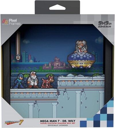 Megaman 7 Dr Wily (pixel frames)