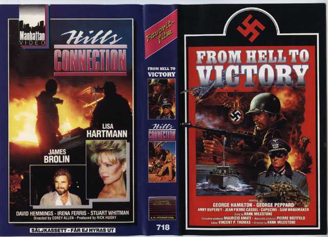 718 FROM HELL TO VICTORY + HILLS CONNECTION  (VHS)
