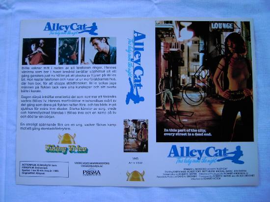 ALLEY CAT(vhs omslag)