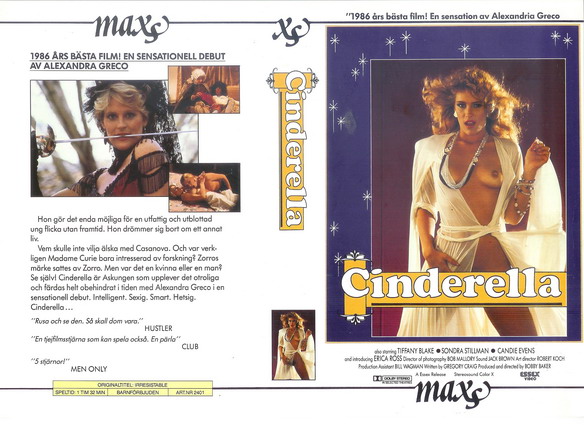CINDERELLA (VHS Omslag)