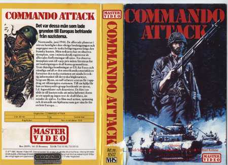 8502 COMMANDO ATTACK  (VHS)