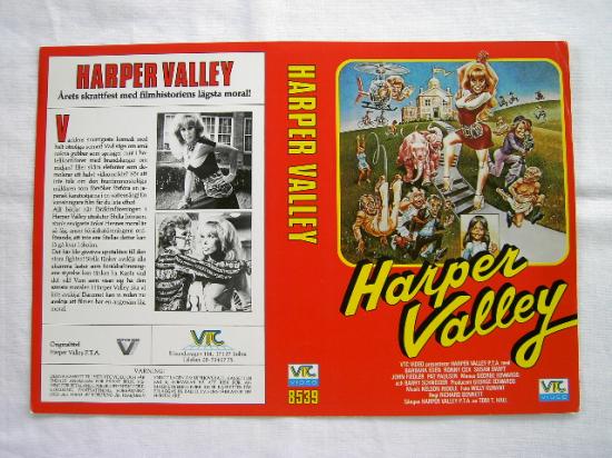 harper valley (Vhs-omslag)