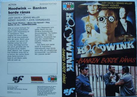 HOODWINK-BANKEN BORDE RÅNAS (VHS)