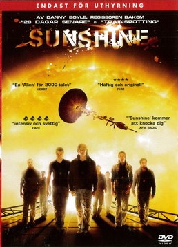 SUNSHINE (beg hyr dvd)