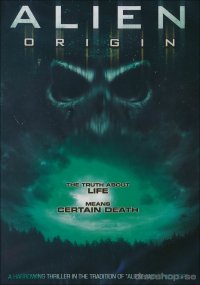 Alien origin (beg dvd)
