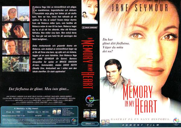 A MEMORY IN MY HEART (Vhs-Omslag)