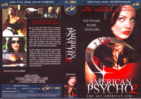 AMERICAN PSYCHO 2 (VHS)