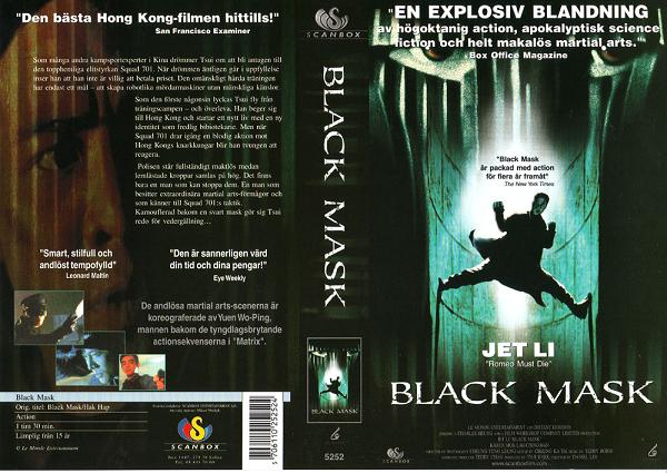 BLACK MASK (vhs-omslag)