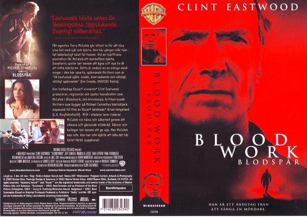 23239 BLOOD WORK-BLODSPÅR (VHS)