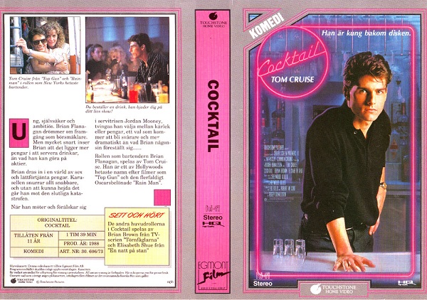 30.606/73 COCKTAIL (VHS)