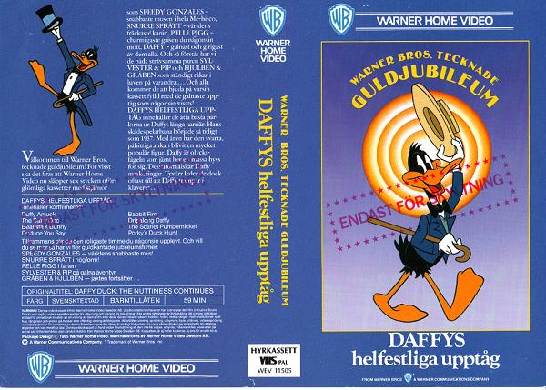 DAFFYS HELFESTLIGA UPPTÅG (VHS)