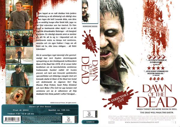DAWN OF THE DEAD-2004 (VHS)