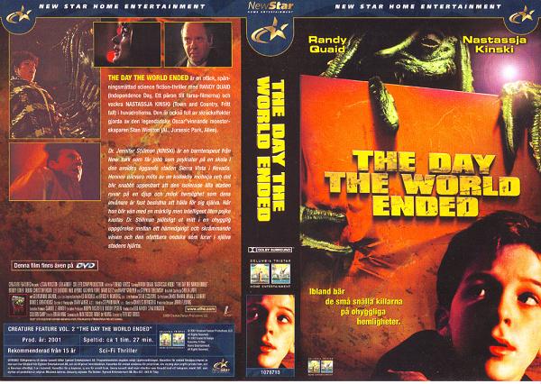 DAY THE WORLD ENDED (VHS)