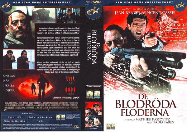 DE BLODRÖDA FLODERNA (VHS)