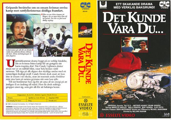 DET KUNDE VARA DU (VHS)