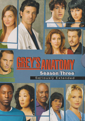 Grey's Anatomy - Season 3 (BEG DVD)