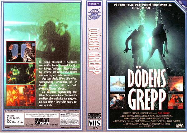 796 72 DÖDENS GREPP (VHS)