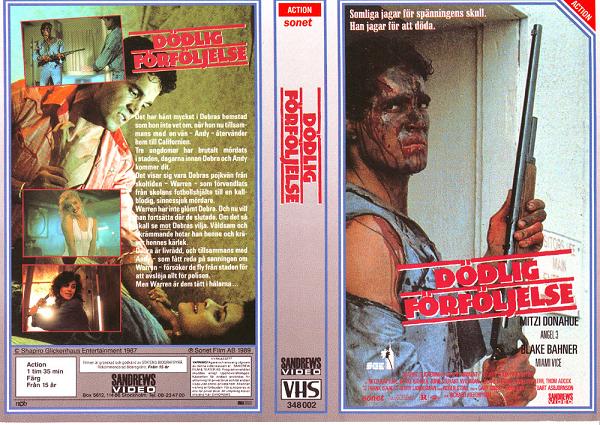 348 002 DÖDLIG FÖRFÖLJELSE (VHS)