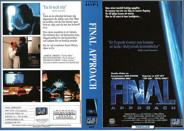 547 FINAL APPROACH (VHS)