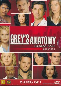Grey\'s Anatomy - Säsong 4 (BEG DVD)