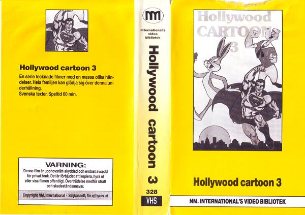 328 HOLLYWOOD CARTOON 3  (VHS)