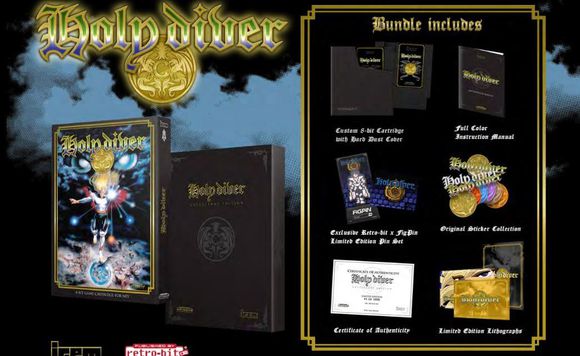 Holy Diver Limited Collectors Edition (Retro-bit) [NES]
