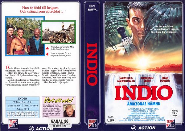 6012 INDIO  (VHS)