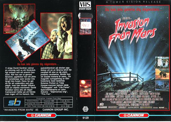 9129 Invasion från Mars (VHS)