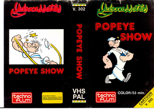 V.302 Popeye Show (VHS)