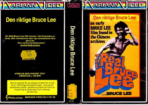 E11 Den Riktige Bruce Lee (VHS) E11 Den Riktige Bruce Lee (VHS)