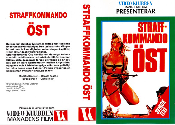 STRAFFKOMMANDO ÖST (VHS)