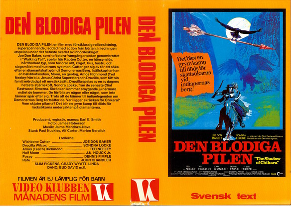DEN BLODIGA PILEN (VHS)