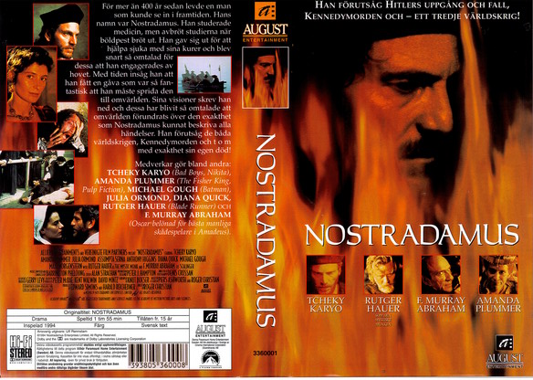 NOSTRADAMUS (VHS)