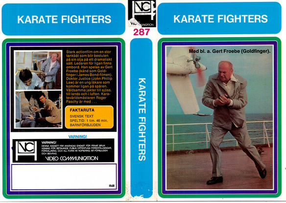 287 KARATE FIGHTERS (VHS)