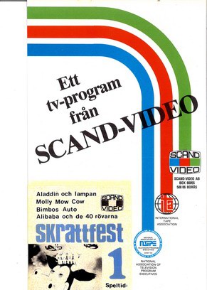 SKRATTFEST 1 (VHS)