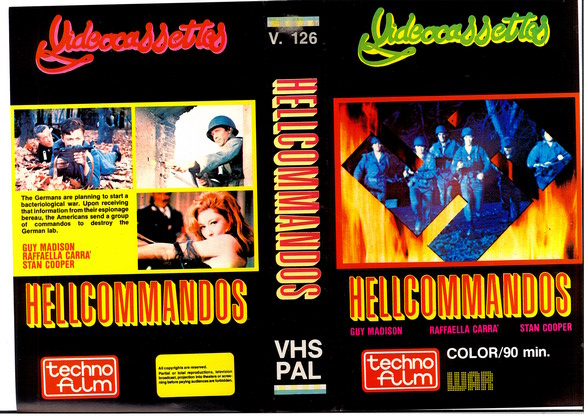 V.126 HELLCOMMANDOS (VHS)