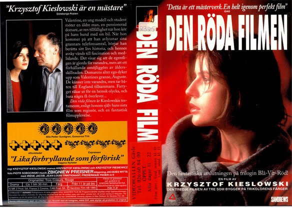 DEN RÖDA FILMEN (VHS)